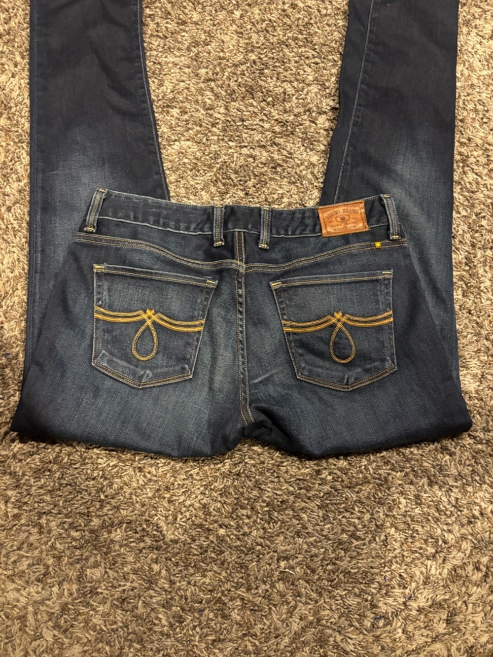 Lucky Brand Dark Blue Lola Skinny Jeans